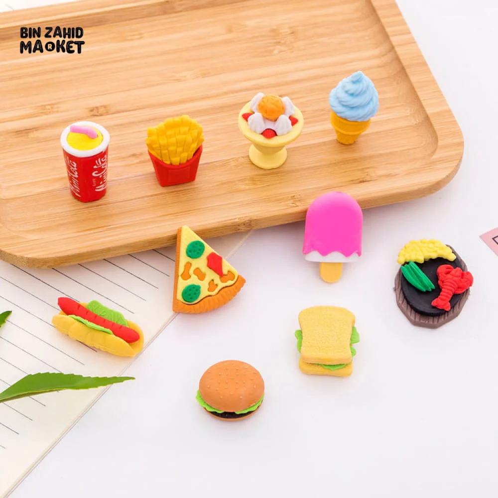 FAST FOOD ERASERS - Image 3
