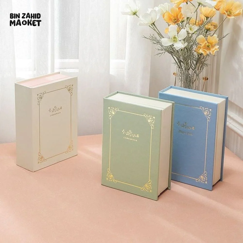 FAUX BOOK SHAPED JEWELRY BOX WITH MAGNETIC LOCK - Image 8