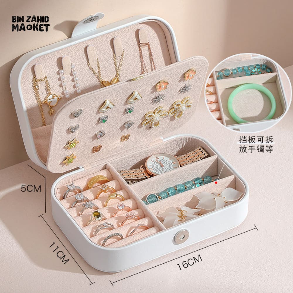 FAUX LEATHER JEWELRY ORGANIZER - Image 8