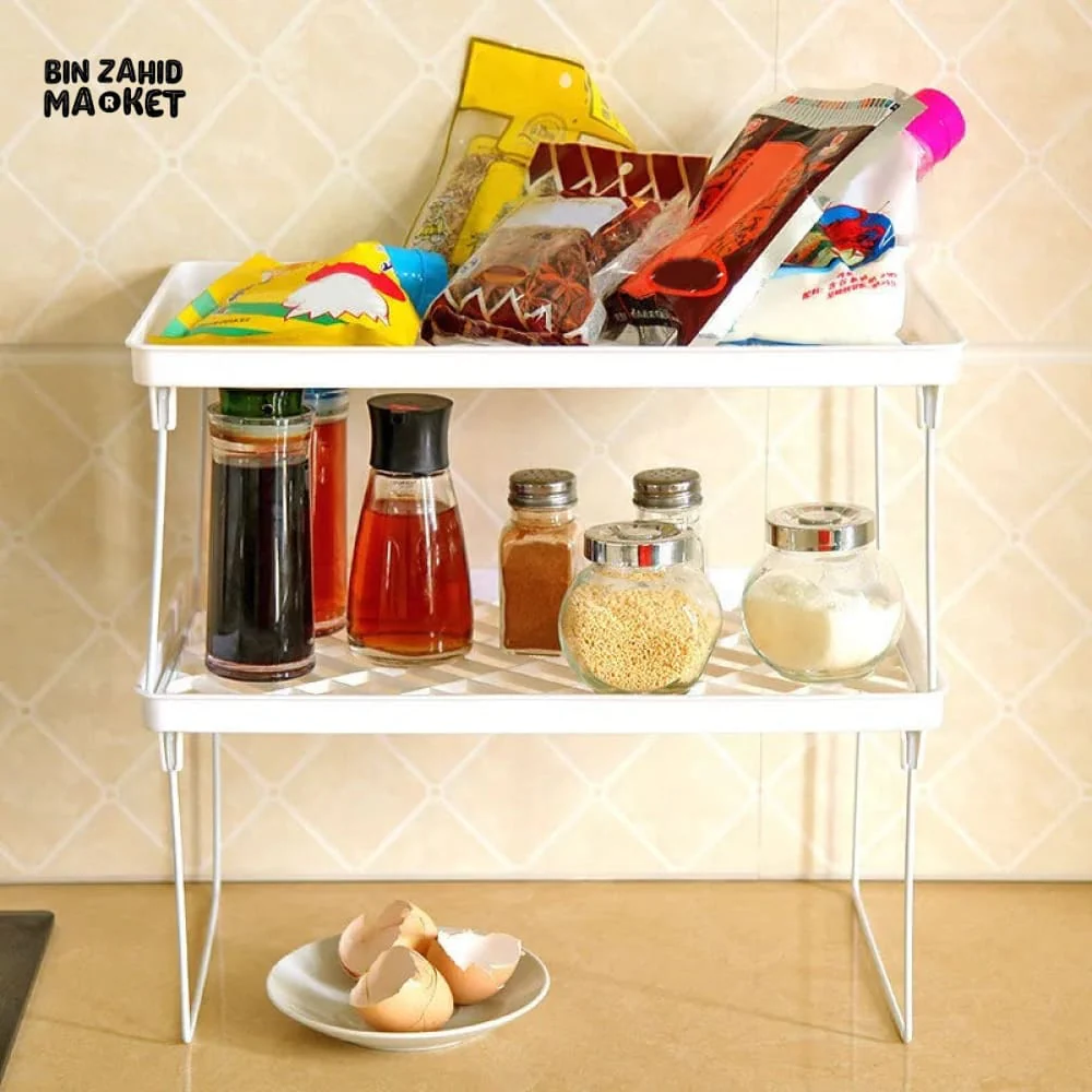 FOLDABLE KITCHEN STORAGE RACK