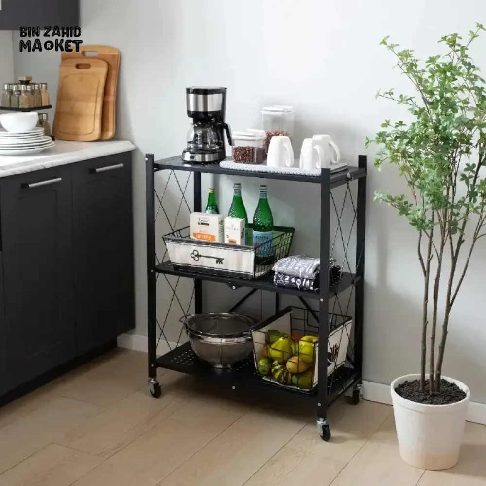FOLDABLE KITCHEN TROLLEY - Image 4