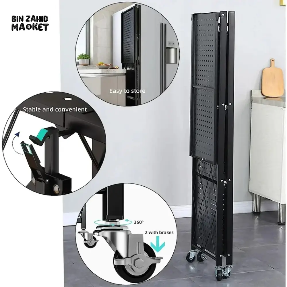 FOLDABLE KITCHEN TROLLEY - Image 9
