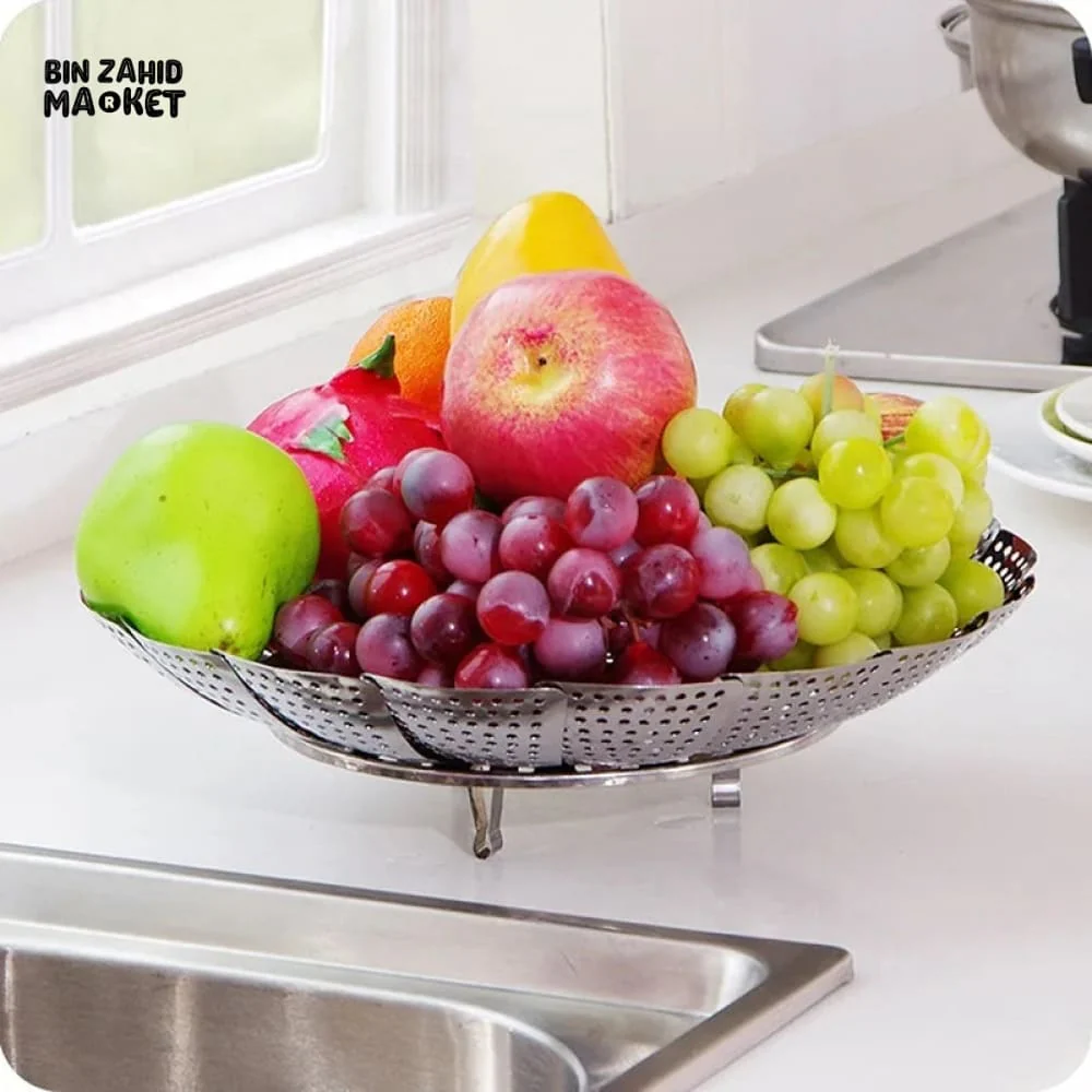 FOLDABLE STEEL STEAMING TRAY - Image 7