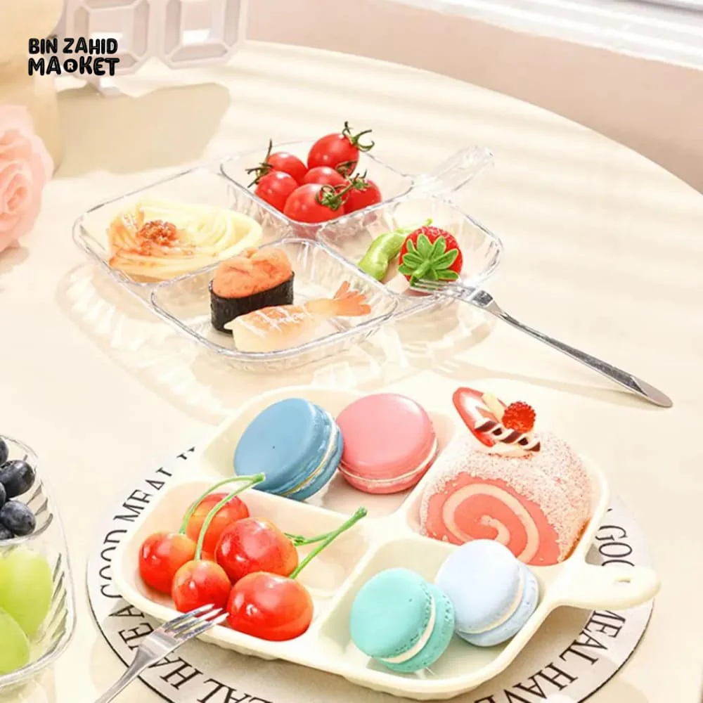 FOUR PARTS SERVING PLATE - Image 4