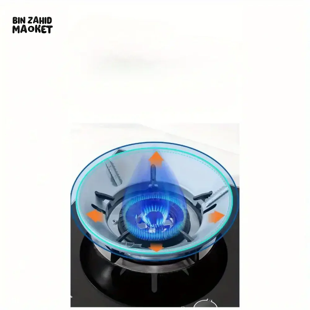 GAS STOVE HEAT CONCENTRATOR & POT SUPPORT RING – ANTI-SLIP WOK & PAN STAND FOR KITCHEN - Image 2