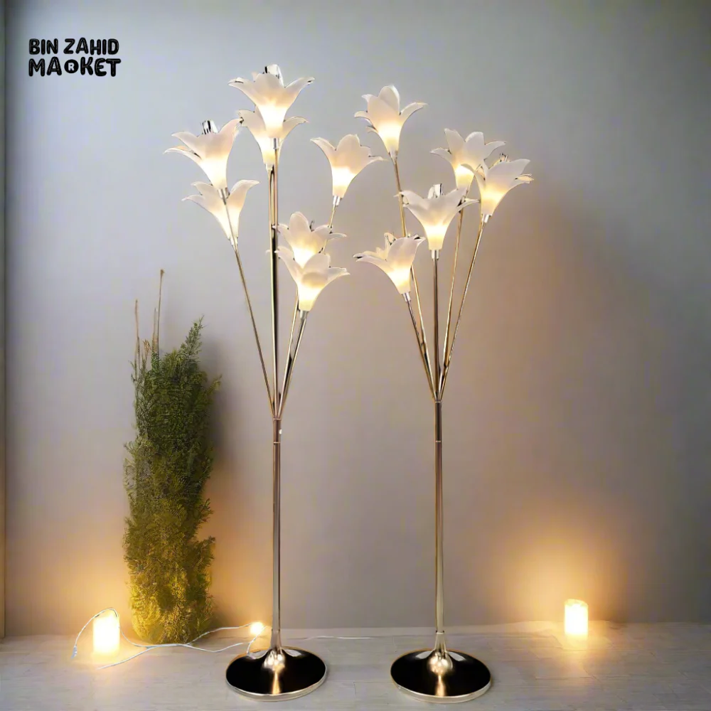 WEDDING STAGE & ROADWAY LIGHT DECOR - GOLDEN LILY FOREST - Image 2