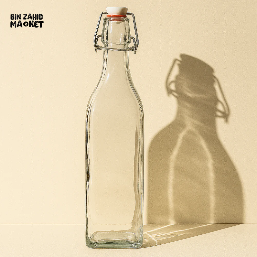 GLASSLUX 1000ML CLIP GLASS BOTTLE - Image 5
