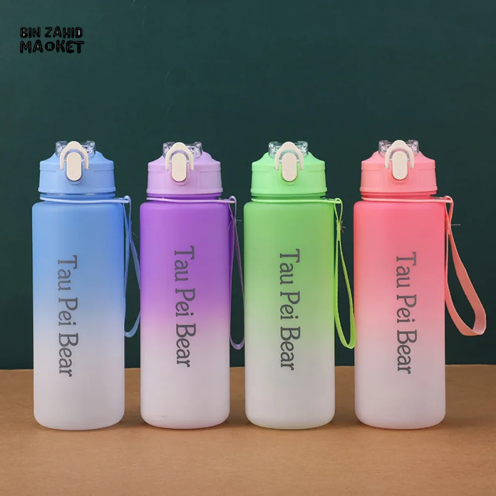 GRADIENT ICE BULLY CUP SET SOLID COLOR CAR CUP - 3-PIECE STRAW & LETTERED PLASTIC TUMBLER SET - Image 14