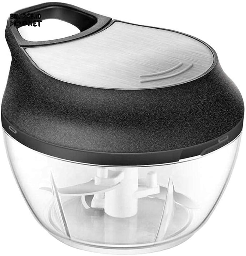 HEAVY DUTY MANUAL FOOD CHOPPER – HAND PULL VEGETABLE & MEAT CHOPPER KITCHEN TOOL - Image 4