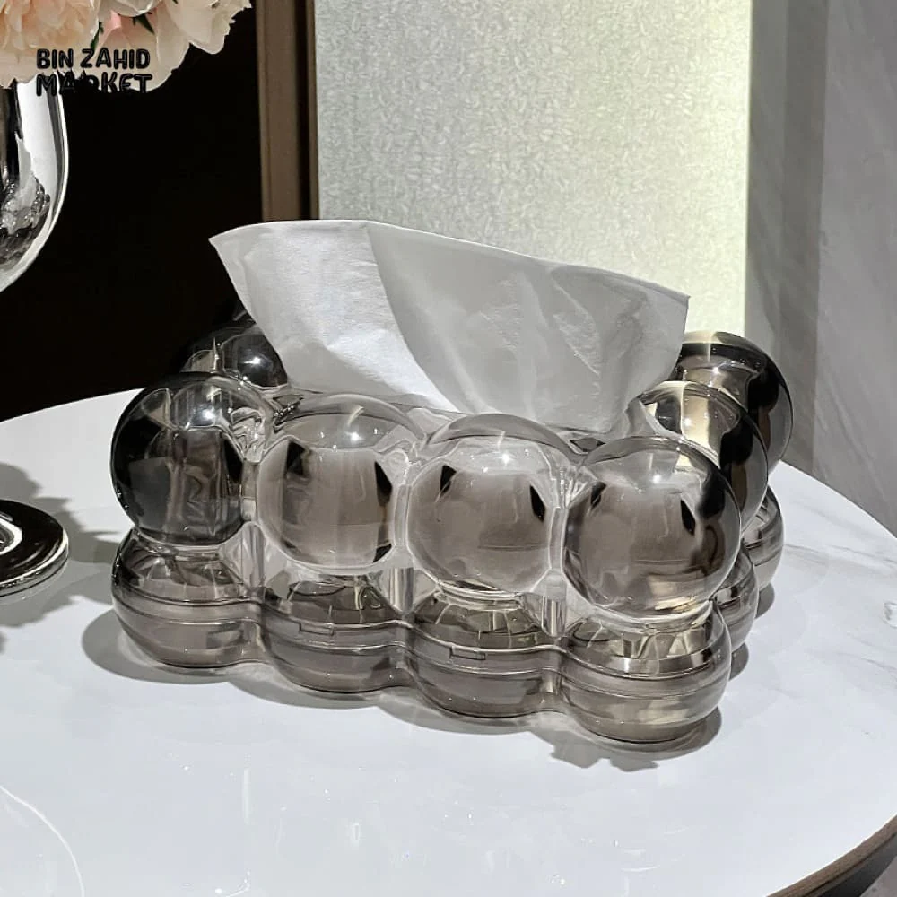 HIGH AESTHETIC TISSUE BOX – PREMIUM TISSUE STORAGE FOR HOME & LIVING ROOM CREAM STYLE NAPKIN BOX - Image 15