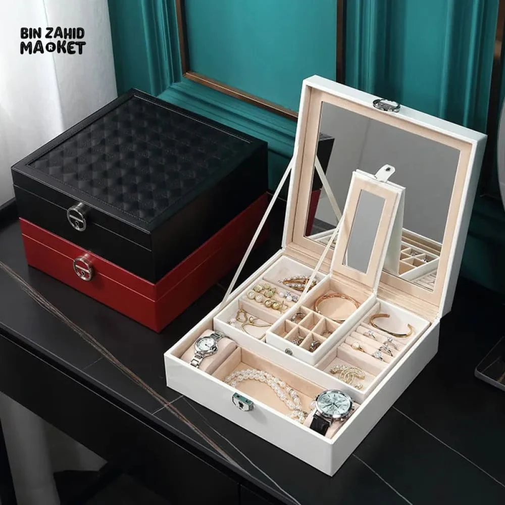 HIGH-END LEATHER JEWELRY ORGANIZER - Image 2