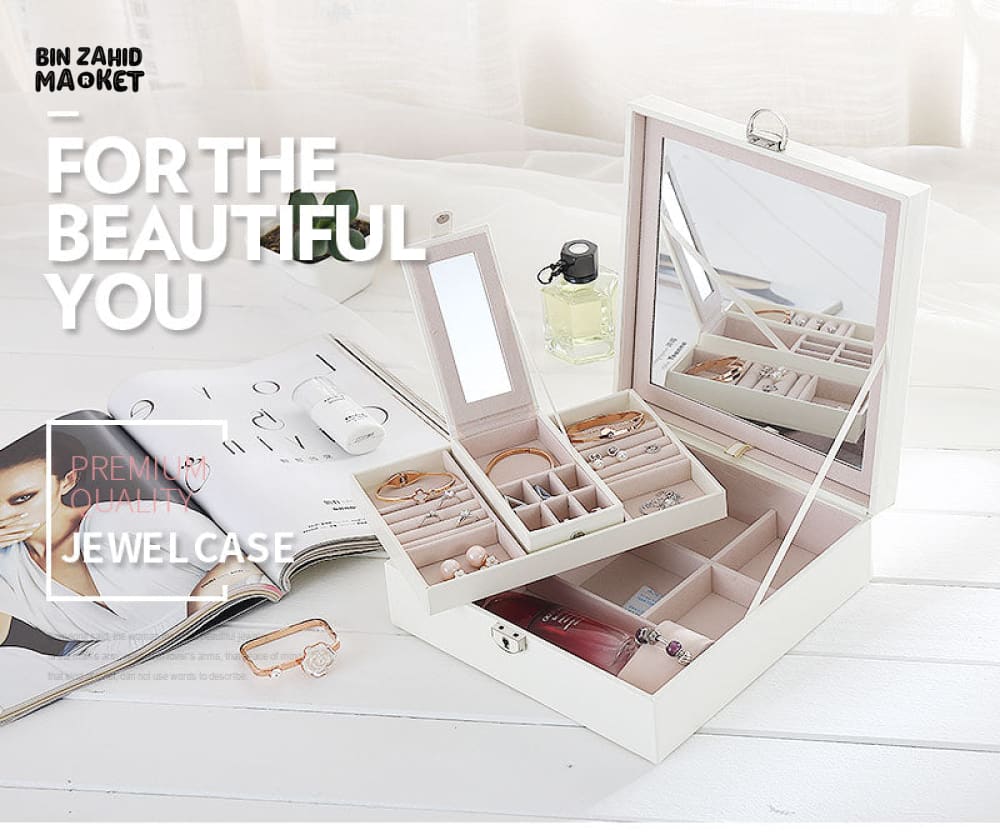 HIGH-END LEATHER JEWELRY ORGANIZER - Image 3