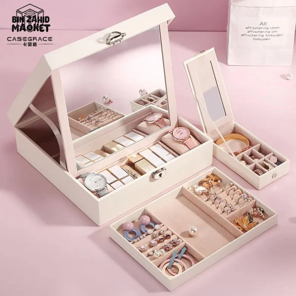 HIGH-END LEATHER JEWELRY ORGANIZER - Image 4