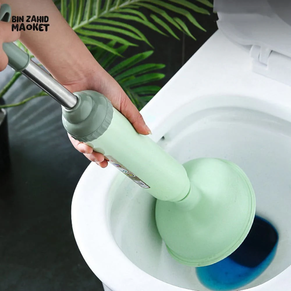 HIGH-PRESSURE SILICONE TOILET PLUNGER WITH VACUUM SUCTION CUP – POWERFUL PIPELINE UNBLOCKER FOR BATHROOM & TOILET - Image 3