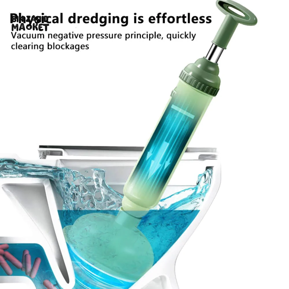 HIGH-PRESSURE SILICONE TOILET PLUNGER WITH VACUUM SUCTION CUP – POWERFUL PIPELINE UNBLOCKER FOR BATHROOM & TOILET - Image 4
