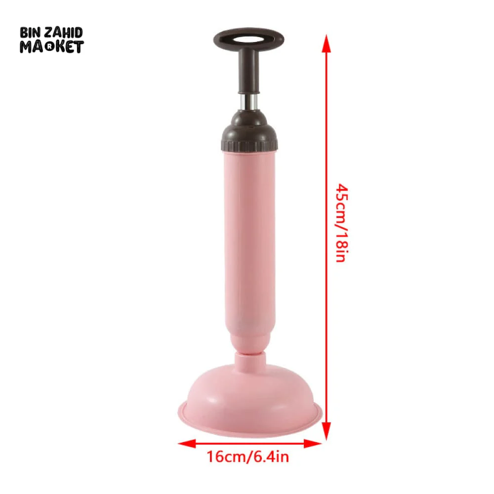 HIGH-PRESSURE SILICONE TOILET PLUNGER WITH VACUUM SUCTION CUP – POWERFUL PIPELINE UNBLOCKER FOR BATHROOM & TOILET - Image 9