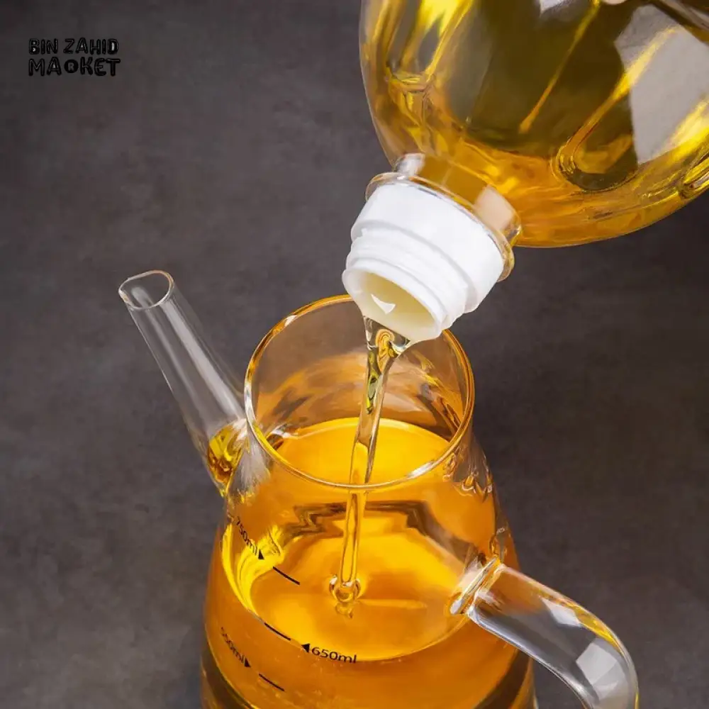 HIGH-TEMPERATURE RESISTANT GLASS OIL FILTER POT-JUG 750ml - Image 4