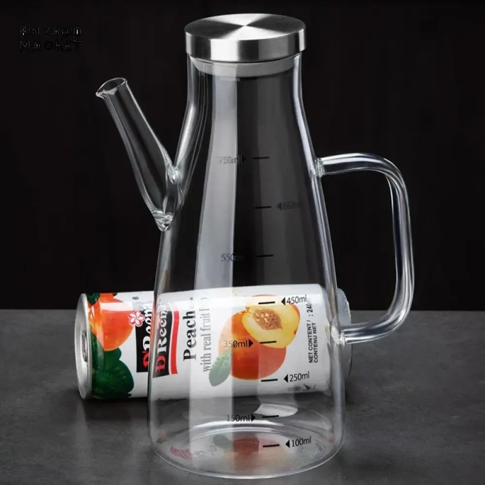 HIGH-TEMPERATURE RESISTANT GLASS OIL FILTER POT-JUG 750ml - Image 7