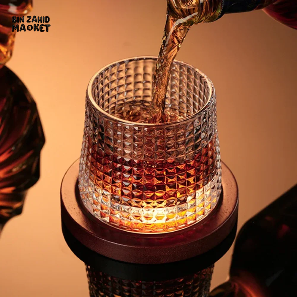 HOME DANCING SPINNING GLASS – SWIRLING COCKTAIL & DRINKING GLASSES - Image 4