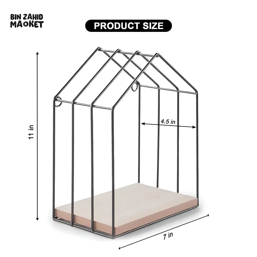 HUT-STYLE WALL SHELF - THREE GRILLS STYLE - Image 6