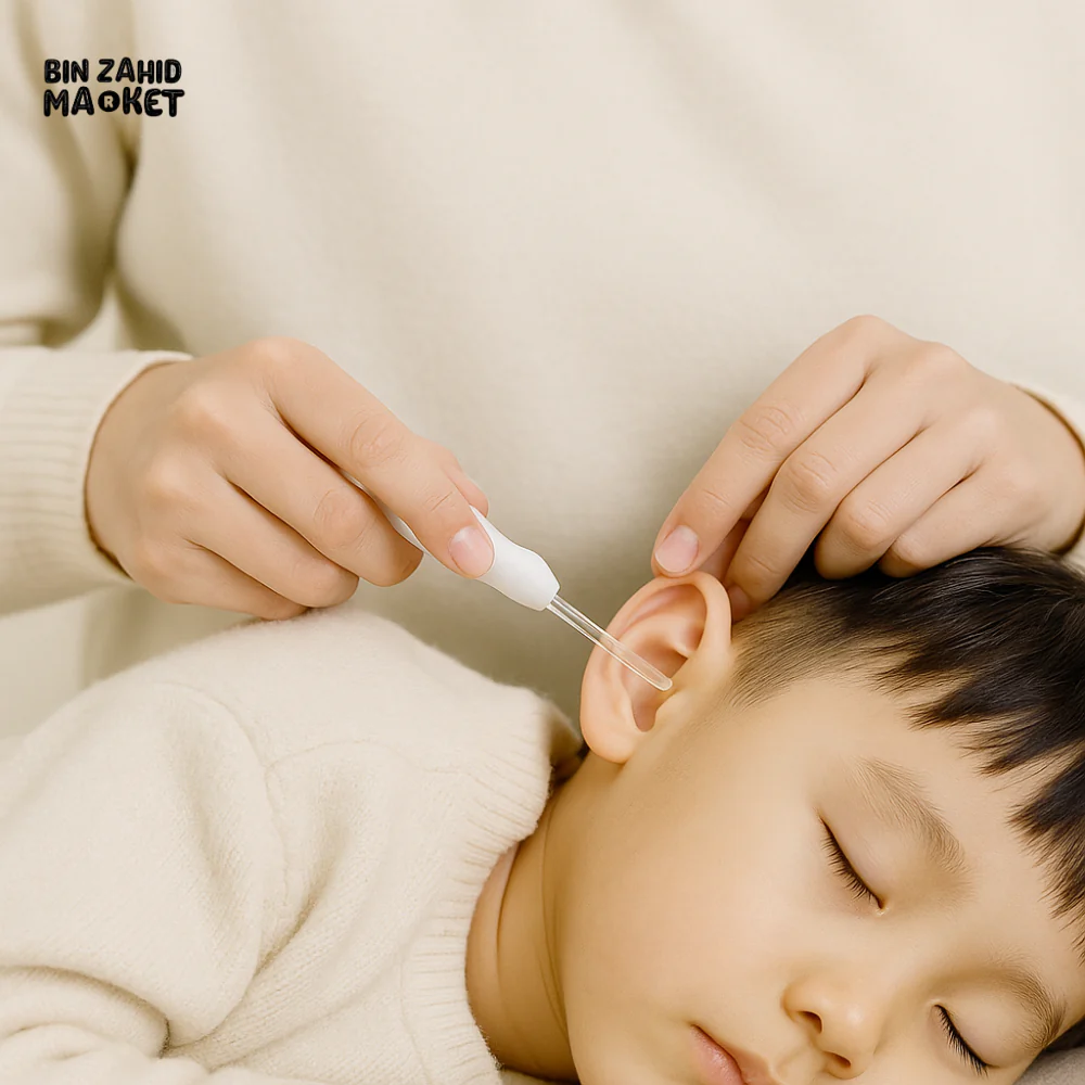 ILLUMINATED EAR CLEANER FOR BABIES & TODDLERS – SAFE & GENTLE EAR WAX REMOVER TOOL WITH LED LIGHT - Image 4