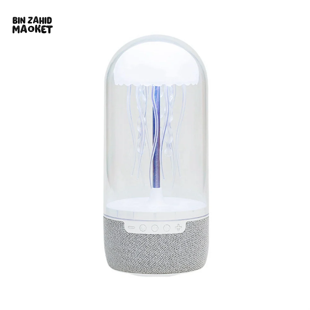 JELLYFISH AURA BLUETOOTH SPEAKER LAMP – RGB LED 3D SURROUND & DEEP BASS - Image 3