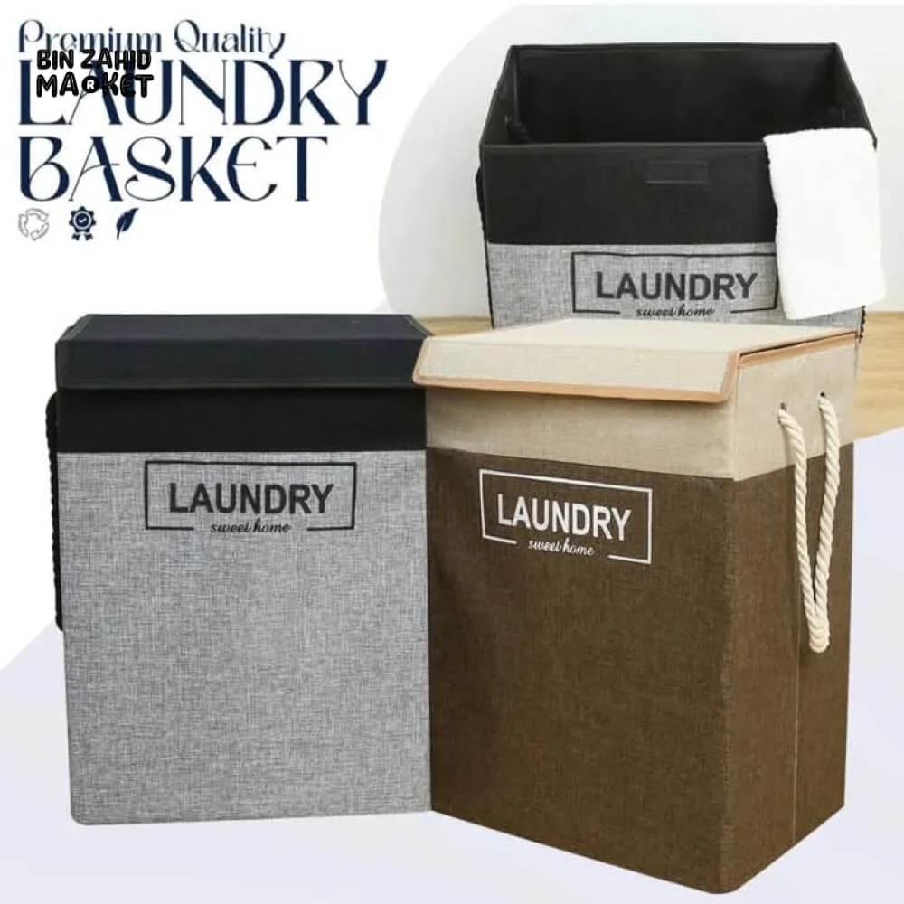 JUTE ROPE LAUNDRY BASKET - Image 2