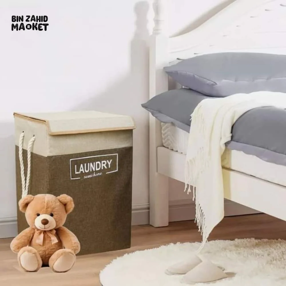 JUTE ROPE LAUNDRY BASKET - Image 3