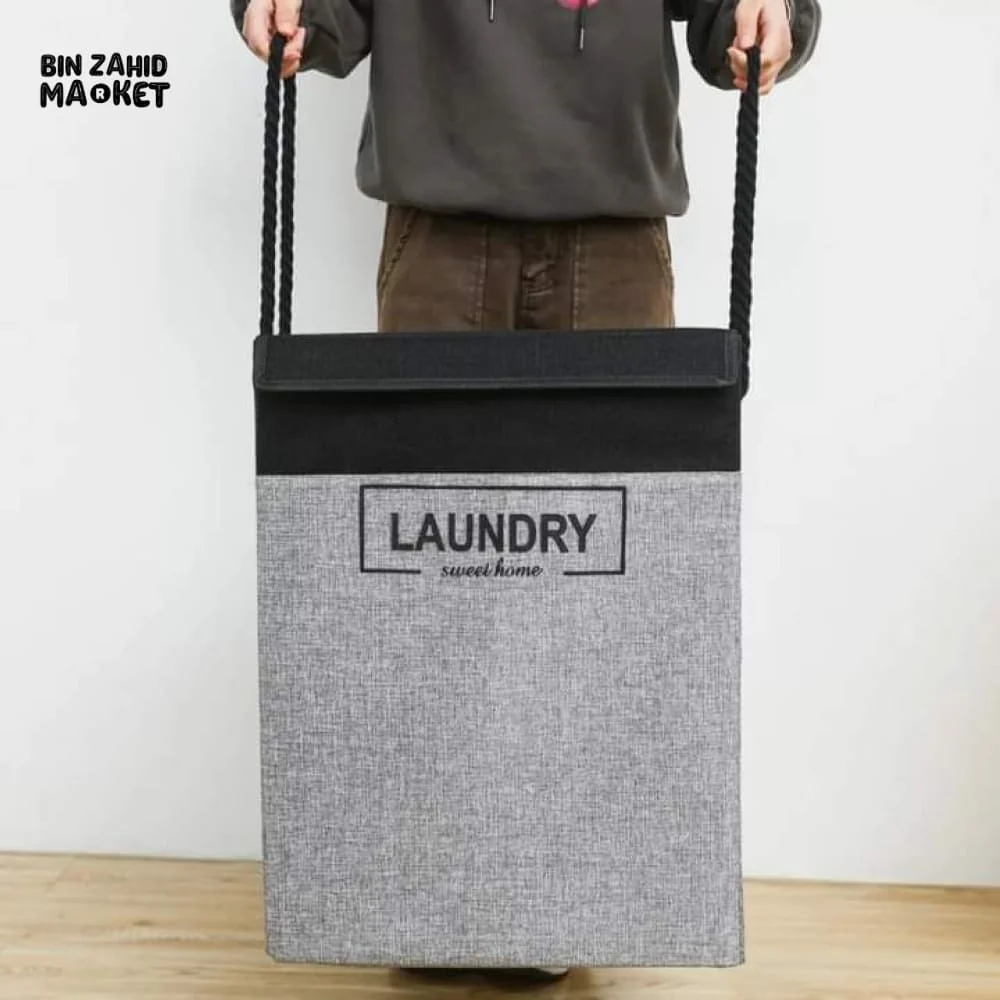 JUTE ROPE LAUNDRY BASKET - Image 4