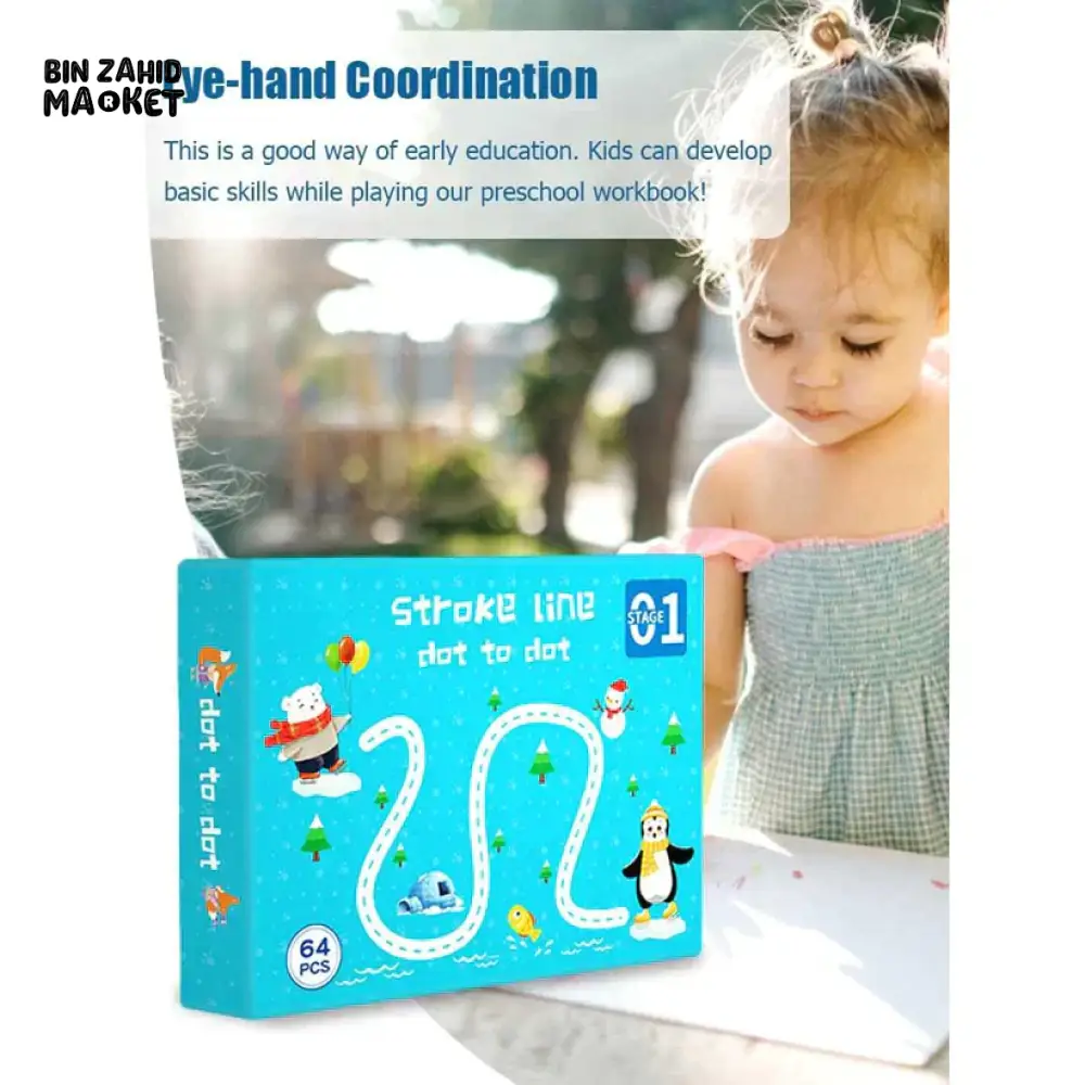 KIDS 64 PAGES REUSABLE TRACING BOOK - Image 4