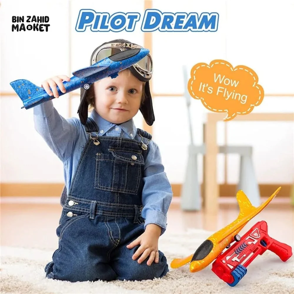 KIDS AIRCRAFT LAUNCHING TOY - Image 2
