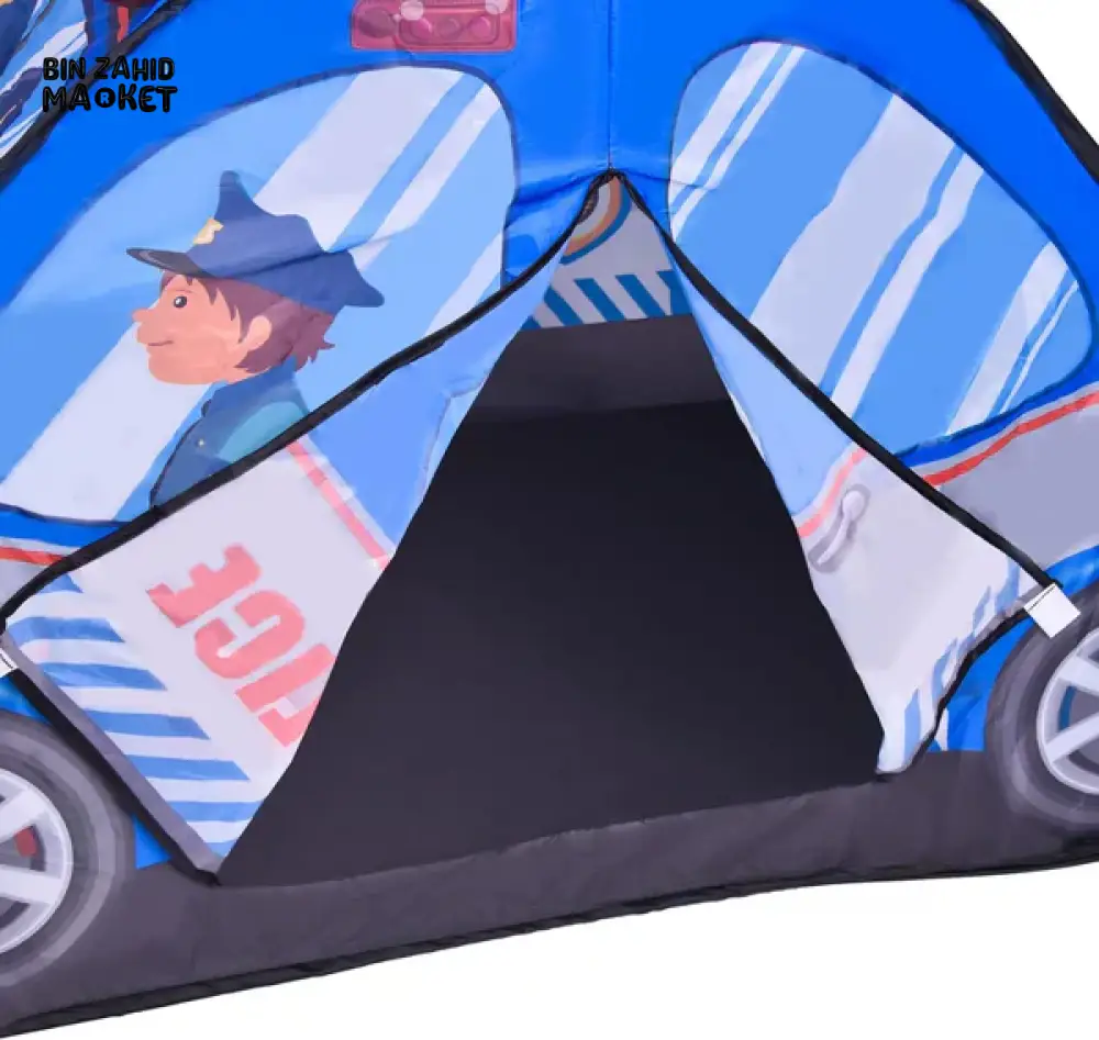 KIDS CAR TENT HOUSE + FREE 50 BALLS - Image 4