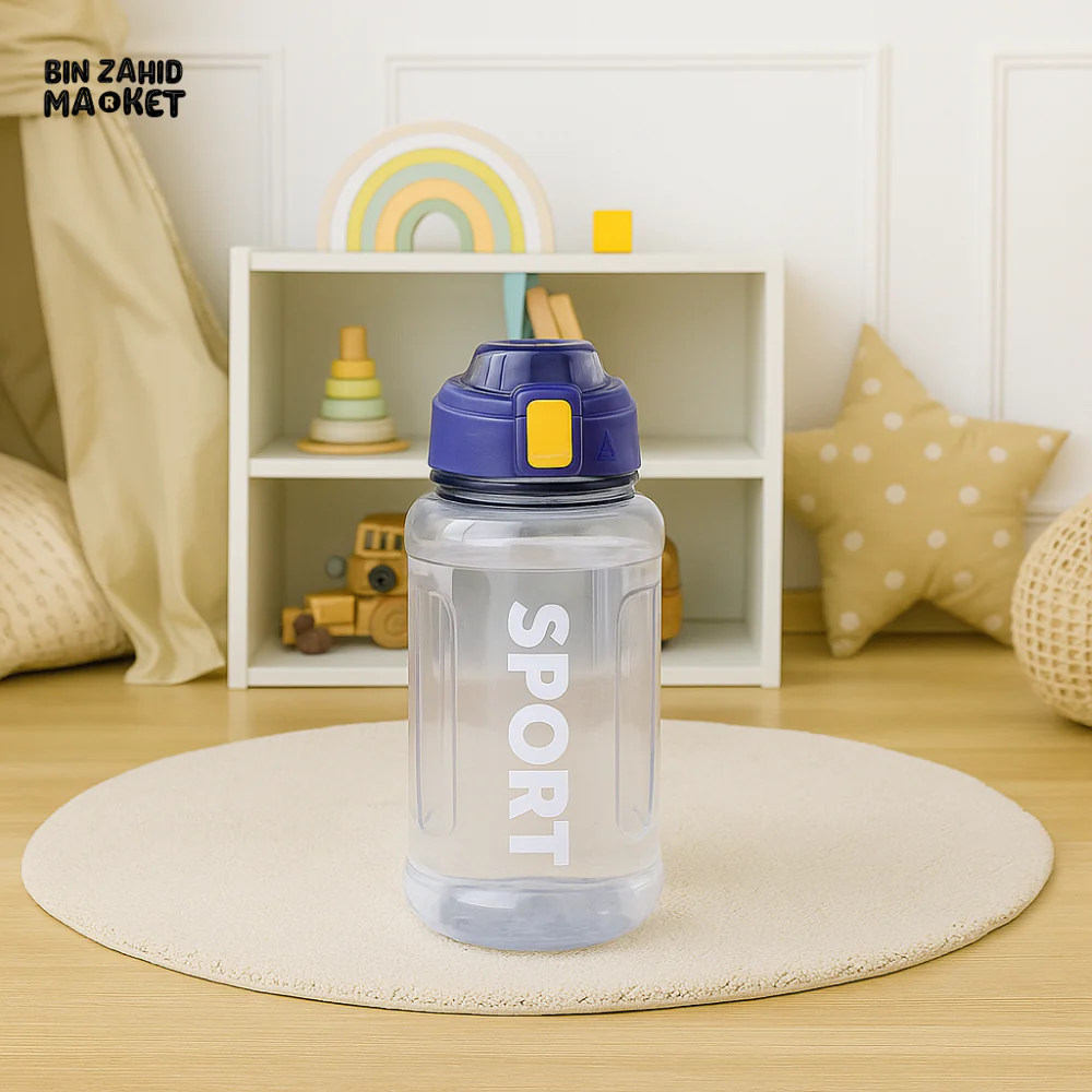 KIDS WATER BOTTLE 800ML – PREMIUM LEAKPROOF BPA-FREE BOTTLE FOR SCHOOL & PLAYROOM - PURPLE CE1013