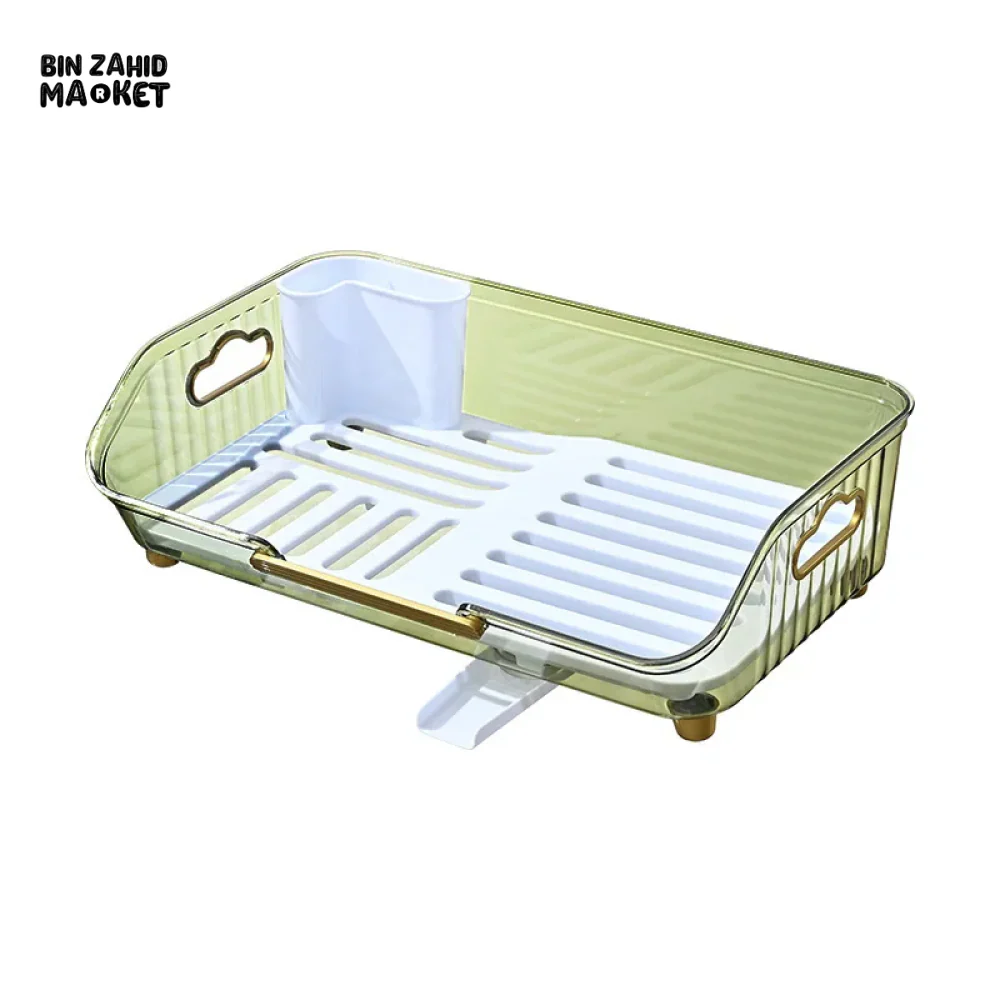 KITCHEN DISH RACK – MULTI-PURPOSE DRAINING RACK FOR DISHES FRUITS & VEGETABLES - Image 6