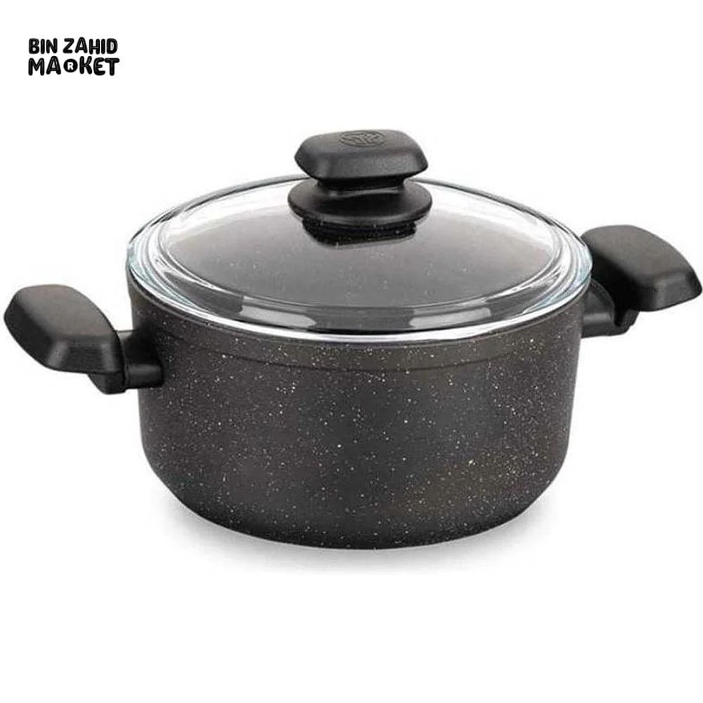 KORKMAZ ORNELLA ALUMINUM CASSEROLE 28X7.5 CM / 4.0 L.