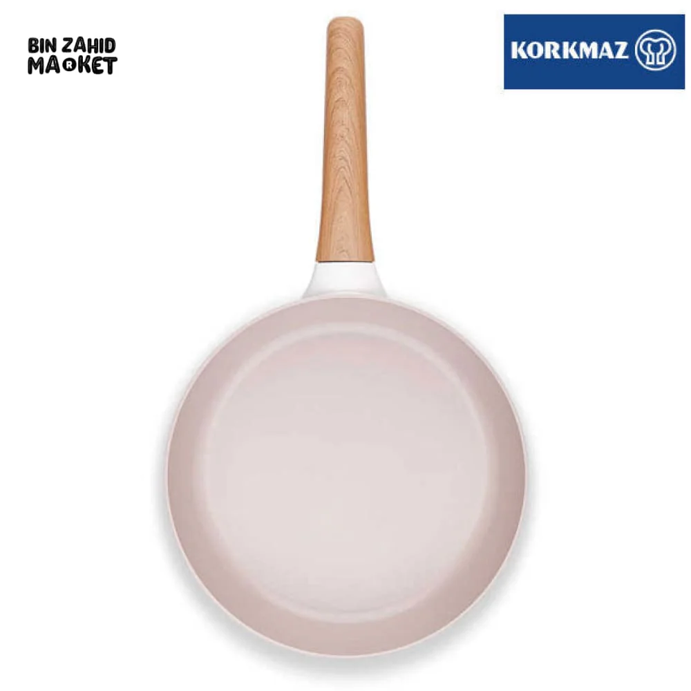 KORKMAZ GUSTO CERAMIC FRYPAN 24X5CM - Image 2