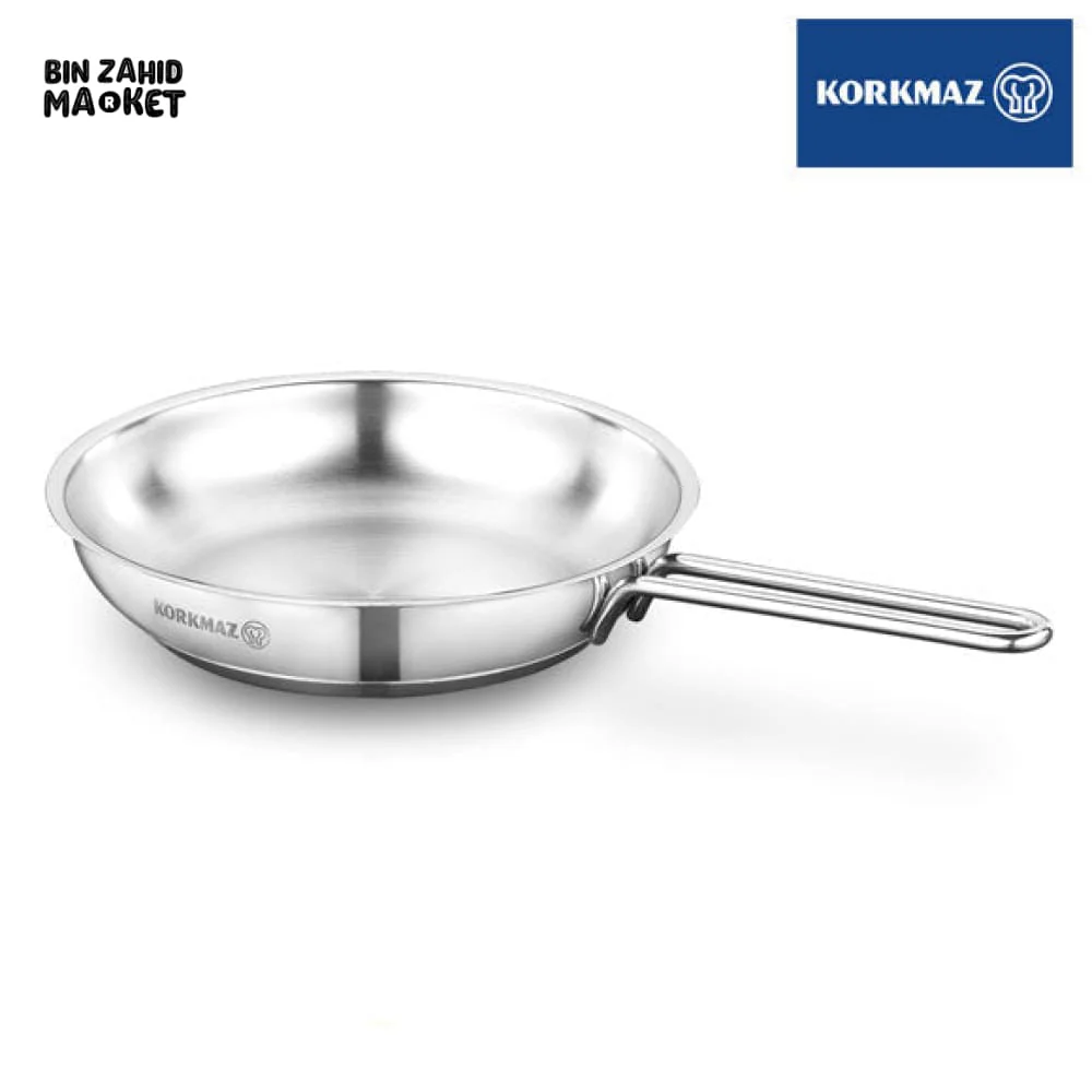 KORKMAZ TOMBIK FRYPAN 24X5 CM / 1.8 L.
