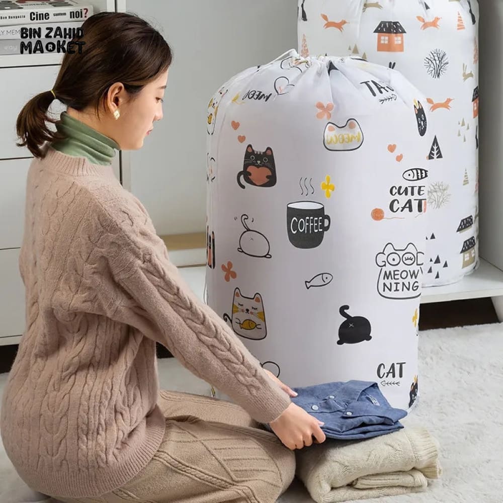 LARGE CAPACITY QUILT & CLOTHES STORAGE BAG - Image 9