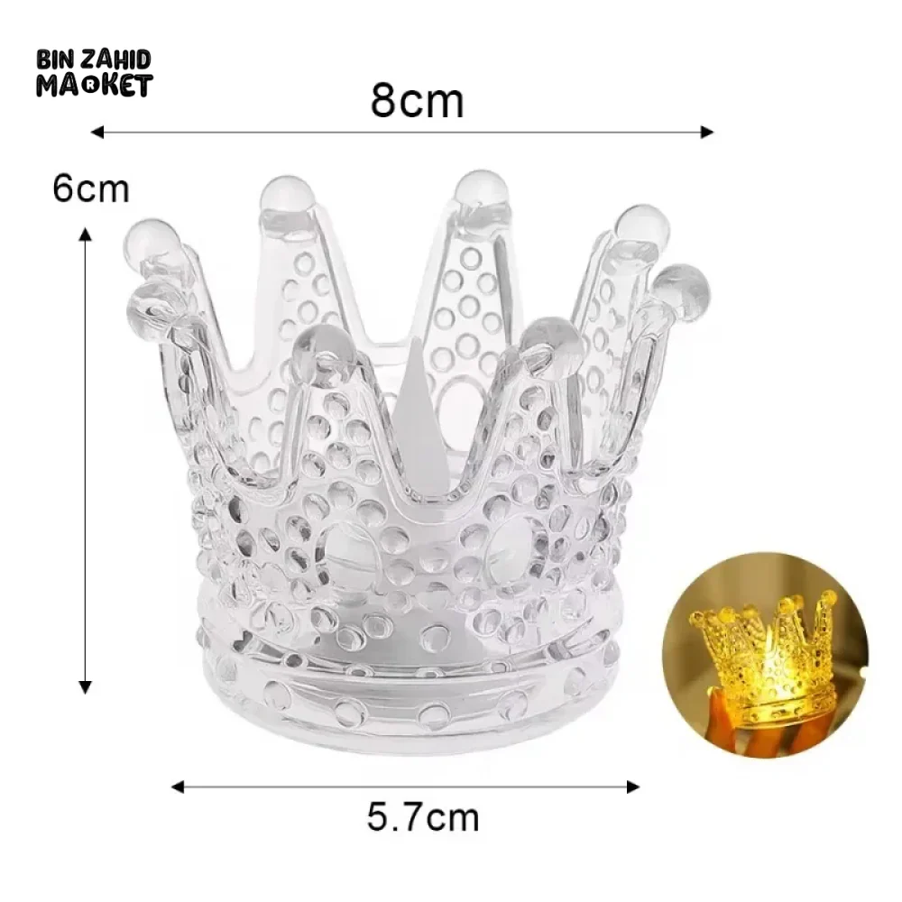 LED CROWN NIGHT LIGHT FOR FESTIVALS AND WEDDINGS DECORATIONS - Image 2