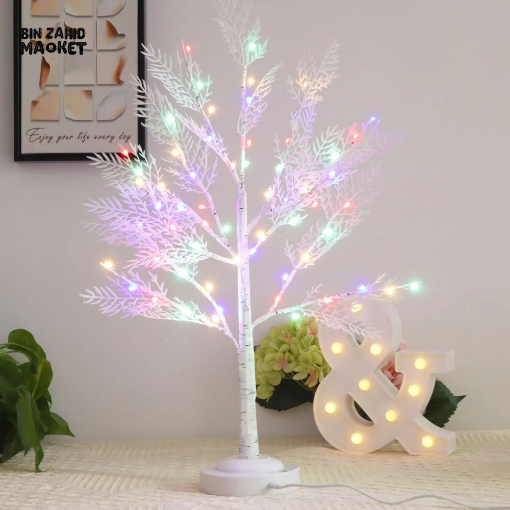 LED FAIRY TREE LIGHT – BIRCH NIGHT LAMP MOOD LIGHT FOR HOME & EVENTS - 22 INCHES - Image 10