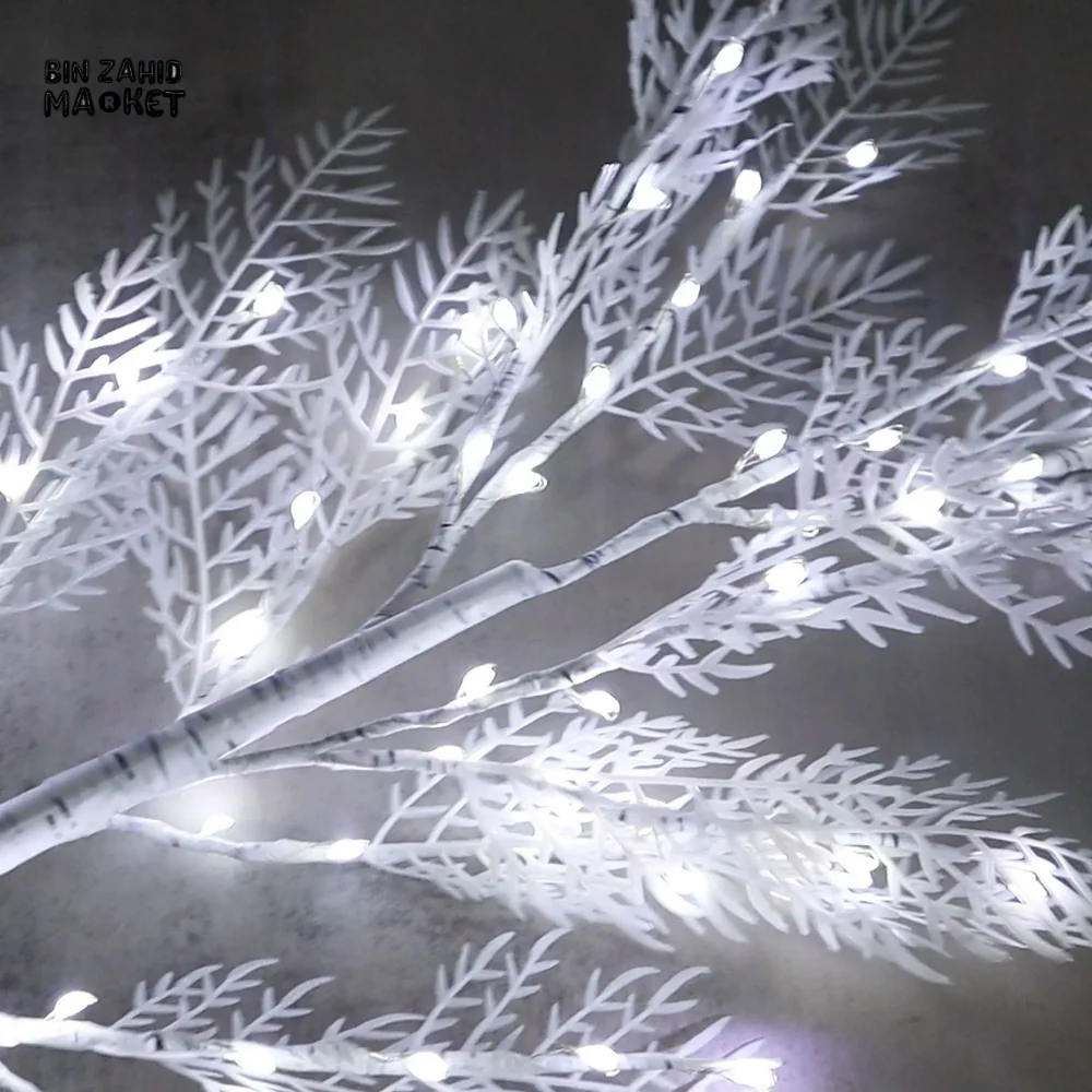 LED FAIRY TREE LIGHT – BIRCH NIGHT LAMP MOOD LIGHT FOR HOME & EVENTS - 22 INCHES - Image 2