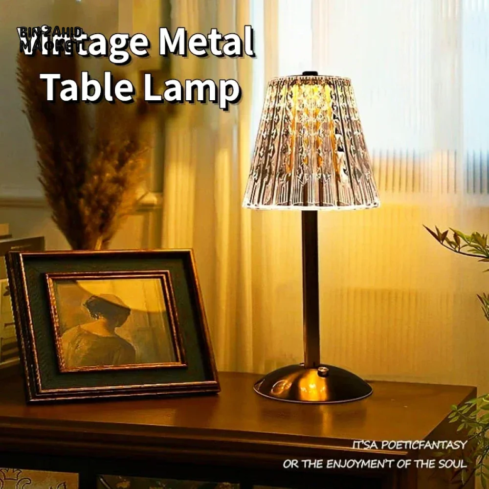 LED TOUCH TABLE LAMP USB NIGHT LIGHT EYE-PROTECTION READING LIGHT - Image 6