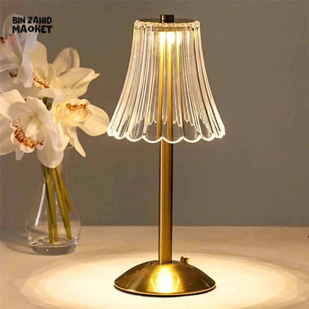 LED TOUCH TABLE LAMP USB NIGHT LIGHT EYE-PROTECTION READING LIGHT - Image 7