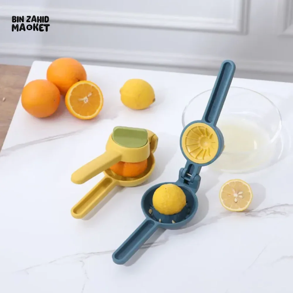 LEMON SQUEEZER CITRUS PRESS PORTABLE HANDHELD FRUIT JUICER - Image 2