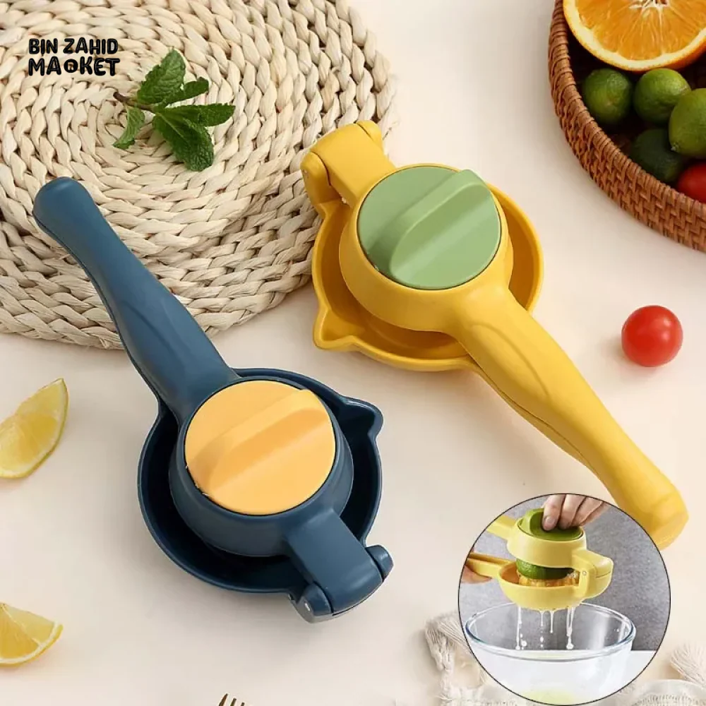 LEMON SQUEEZER CITRUS PRESS PORTABLE HANDHELD FRUIT JUICER - Image 3