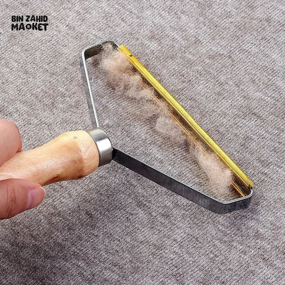 LINT REMOVER SHAVING BRUSH – PET HAIR ROLLER & ANTI-PLUSH PELLET SCRAPER FOR FABRICS - Image 2