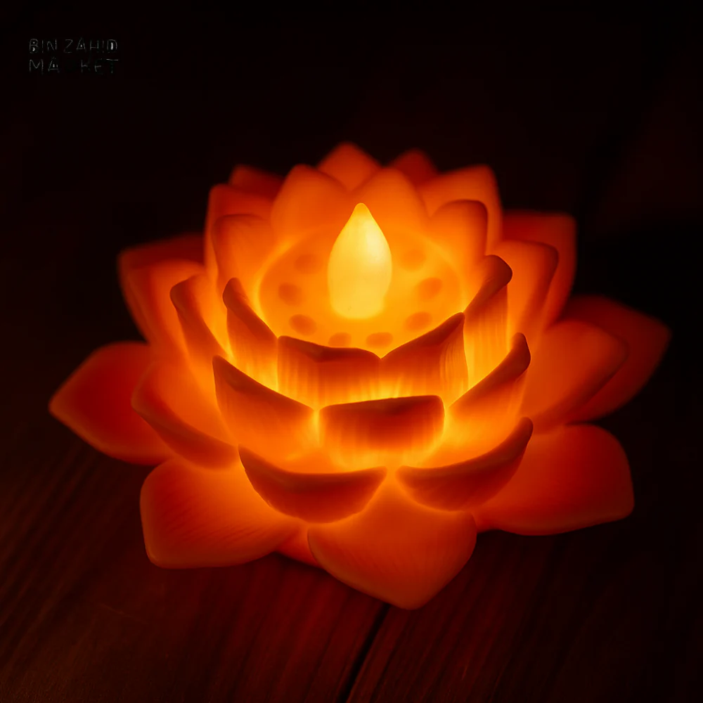 LOTUS LED SILICONE LAMP – SOFT GLOW DECOR LIGHT