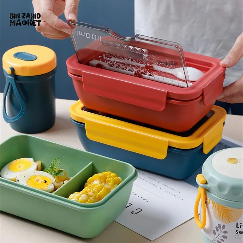 LUNCH BOX WITH CHOPSTICKS - Image 3