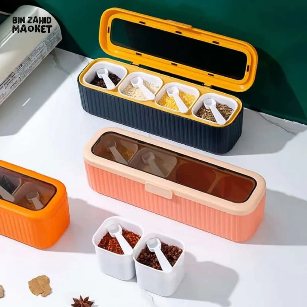 LUXOR 4 GRIDS INTEGRATED SPICE BOX - Image 2