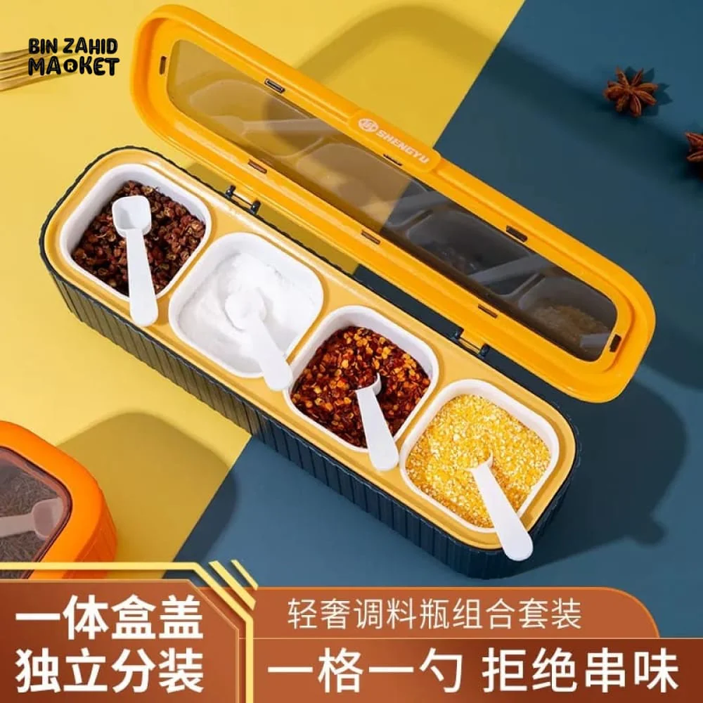 LUXOR 4 GRIDS INTEGRATED SPICE BOX - Image 6